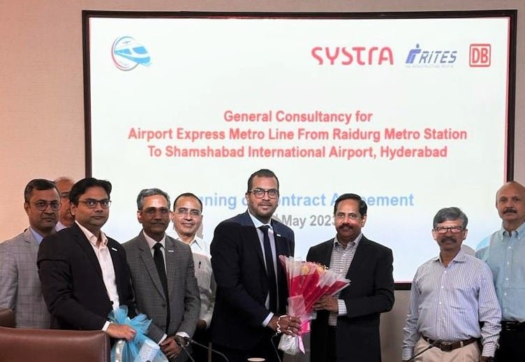 SYSTRA wins contract for airport metro line in Hyderabad, India